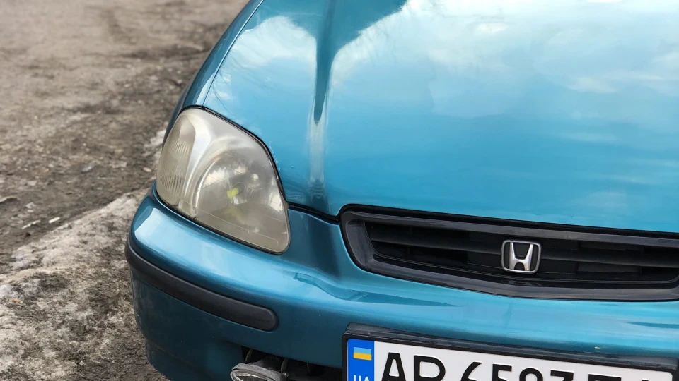 Honda Civic за тех. паспортом зелена 2