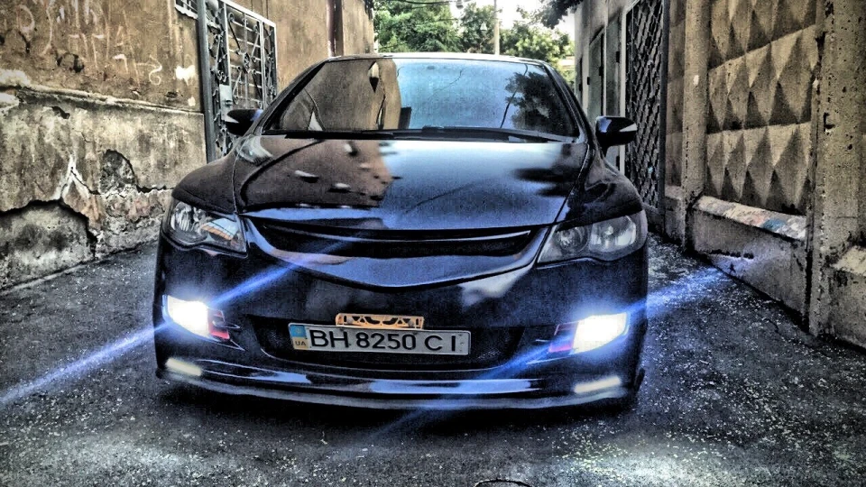 Honda Civic синя