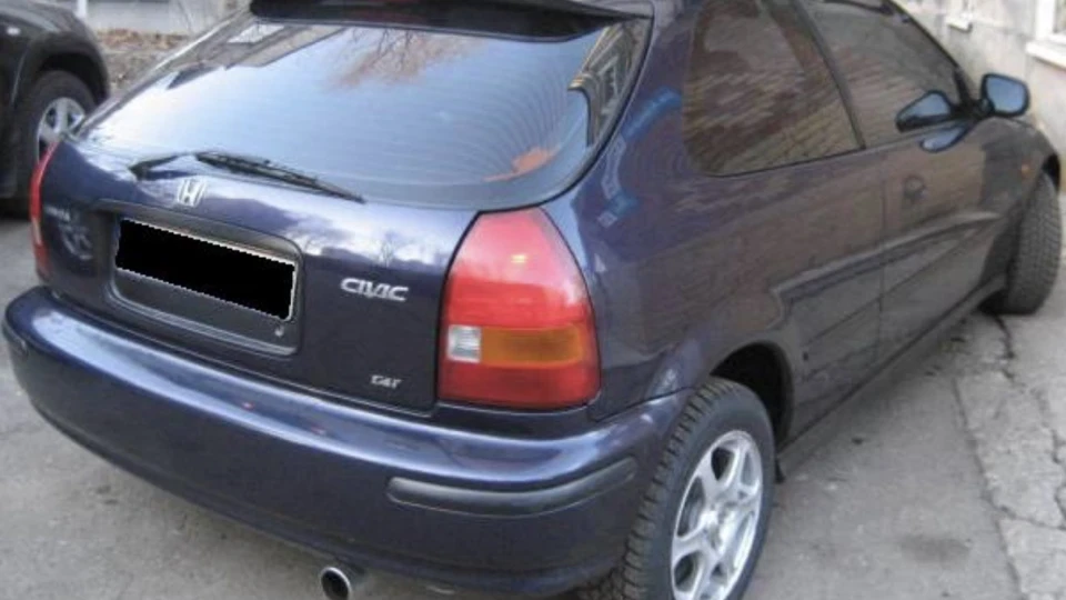 Honda Civic Супер тачка. Вогонь простий 4
