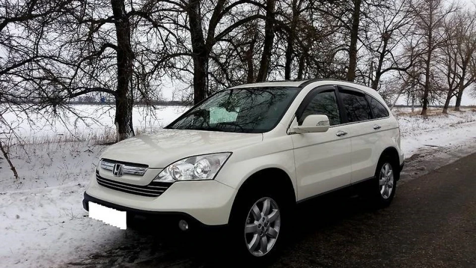 Honda CR-V 2.4 білий перламутр