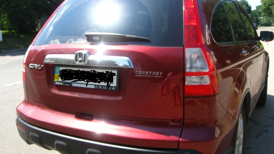 Honda CR-V Червоний диявол.