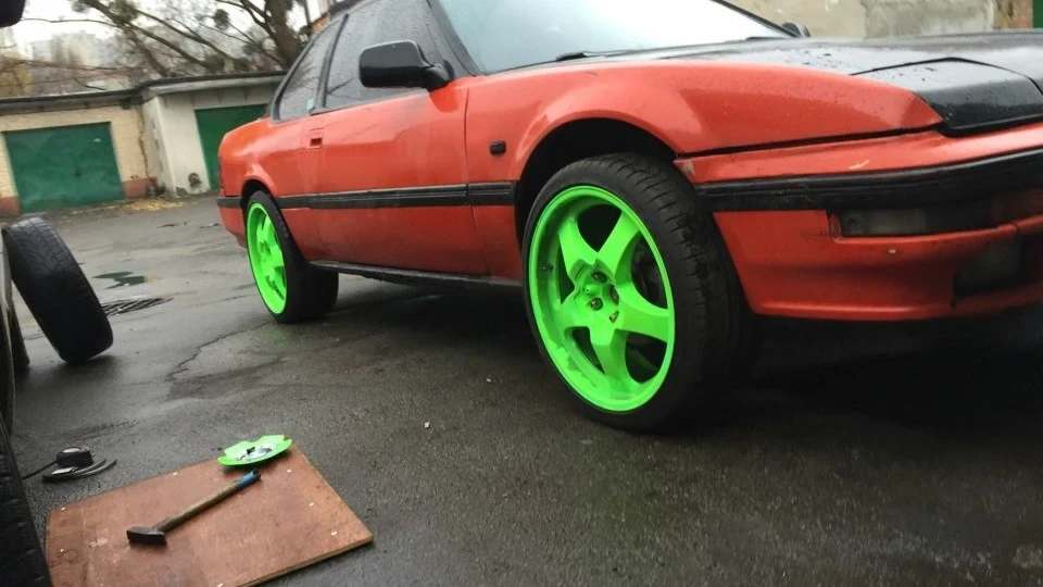 Honda Prelude Інжектор, червоний 2