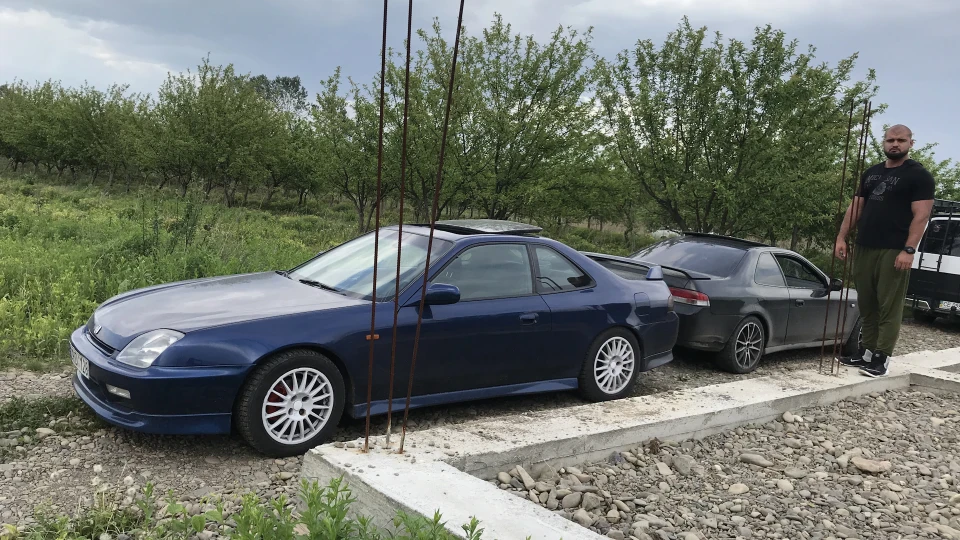Honda Prelude Синя 3