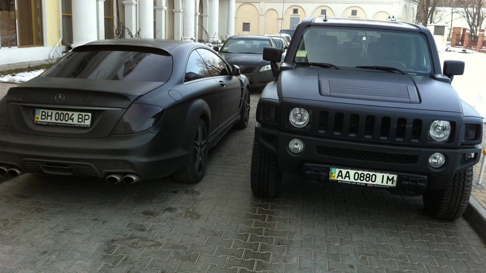 Hummer H3 "BLACK MAT"