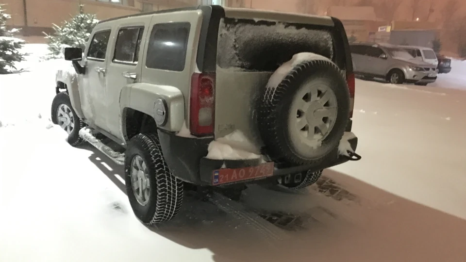 Hummer H3 Рядна п'ятірка 2