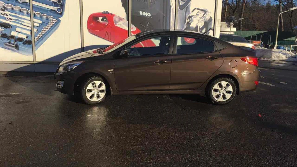 Hyundai Accent 1.6 comfort 6АТ шоколад 3