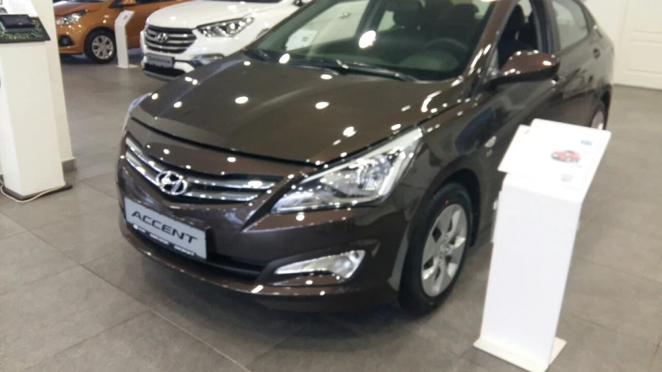 Hyundai Accent 1.6 comfort 6АТ шоколад 4