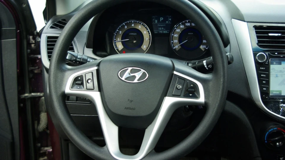 Hyundai Accent Баклажан ) 3