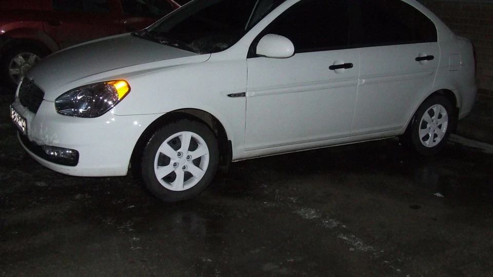 Hyundai Accent біленька)) 5