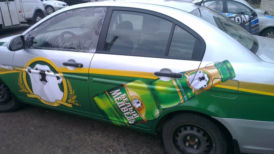 Hyundai Accent Білий ведмідь