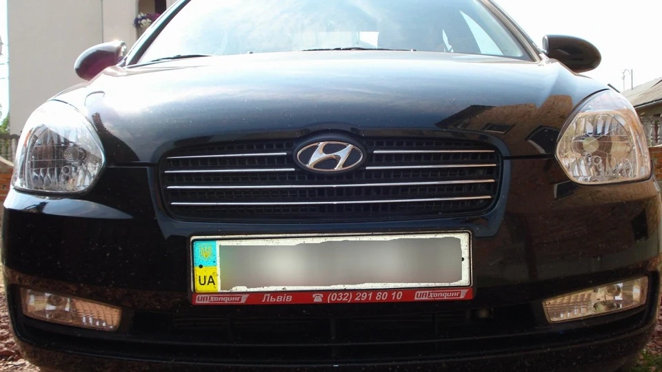 Hyundai Accent Чорна блискавка))))) 3
