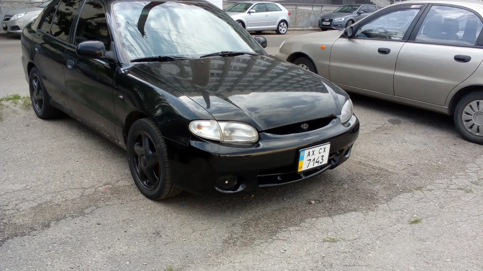 Hyundai Accent Чорний IGS 5