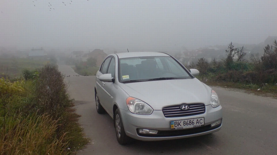 Hyundai Accent Кольори туману 2