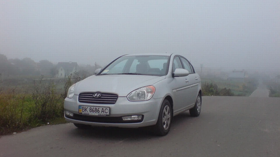 Hyundai Accent Кольори туману 3