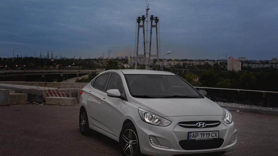 Hyundai Accent Гармата 3