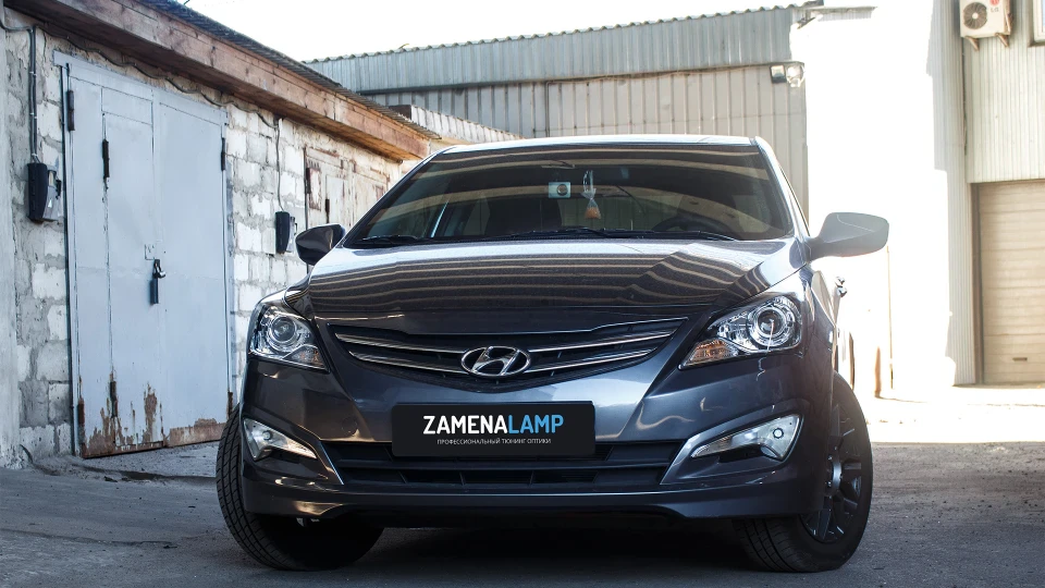 Hyundai Accent сіра мифка 4