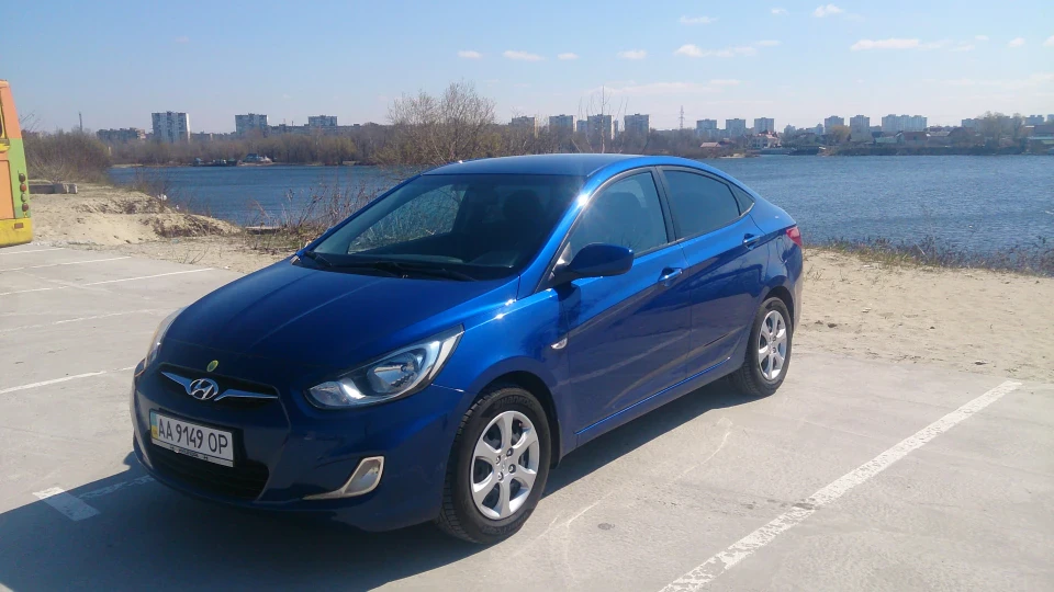 Hyundai Accent Синій дружбан))) 2