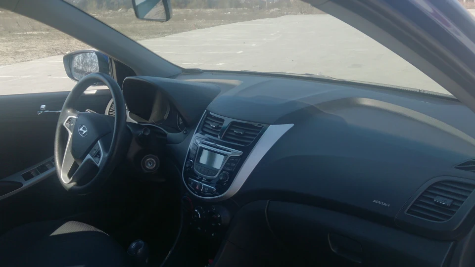 Hyundai Accent Синій дружбан))) 3