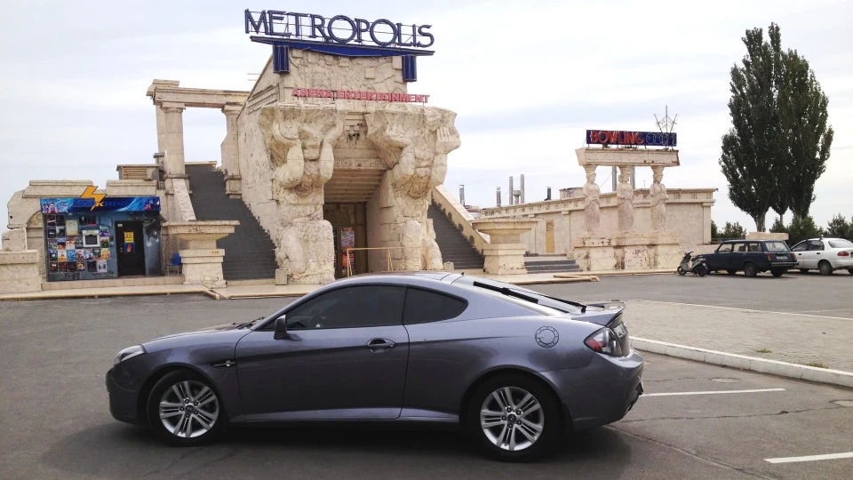 Hyundai Coupe Grey Shark
