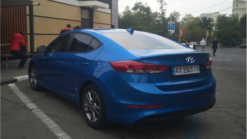 Hyundai Elantra ⚡️ELECTRIC BLUE USA 2