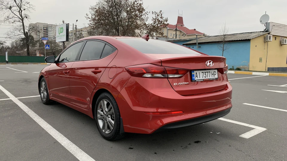 Hyundai Elantra Краснуха