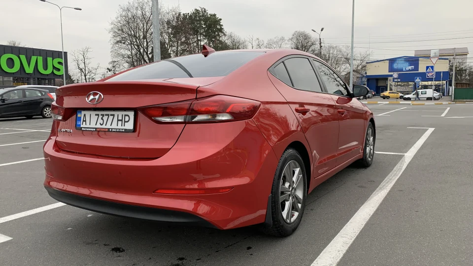 Hyundai Elantra Краснуха 2