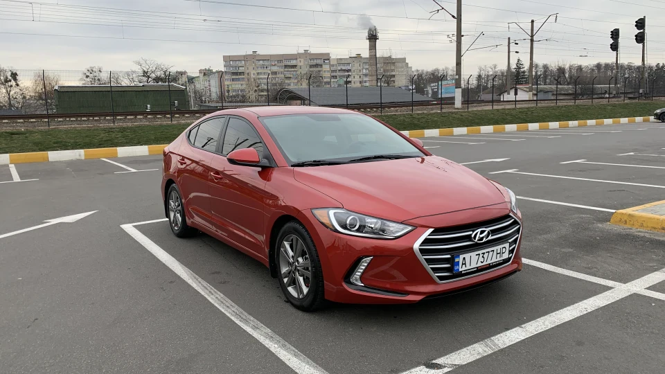 Hyundai Elantra Краснуха 3