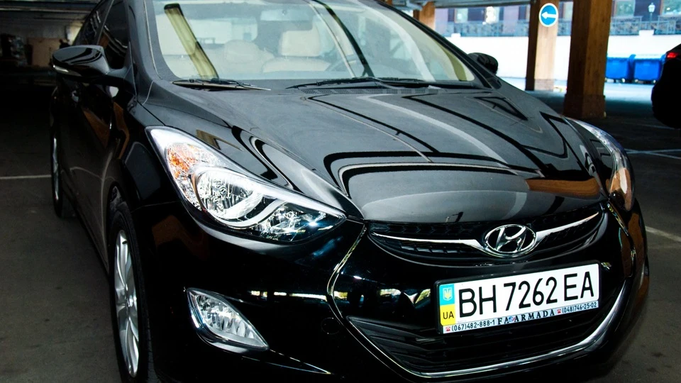 Hyundai Elantra MD Чорнуша 3