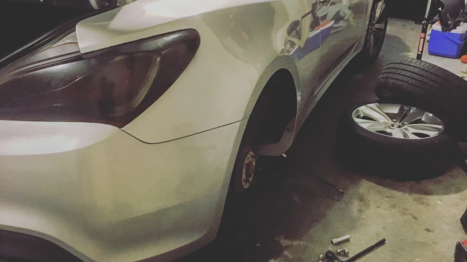 Hyundai Genesis Coupe Stage 2(350HP)Растафарай 3