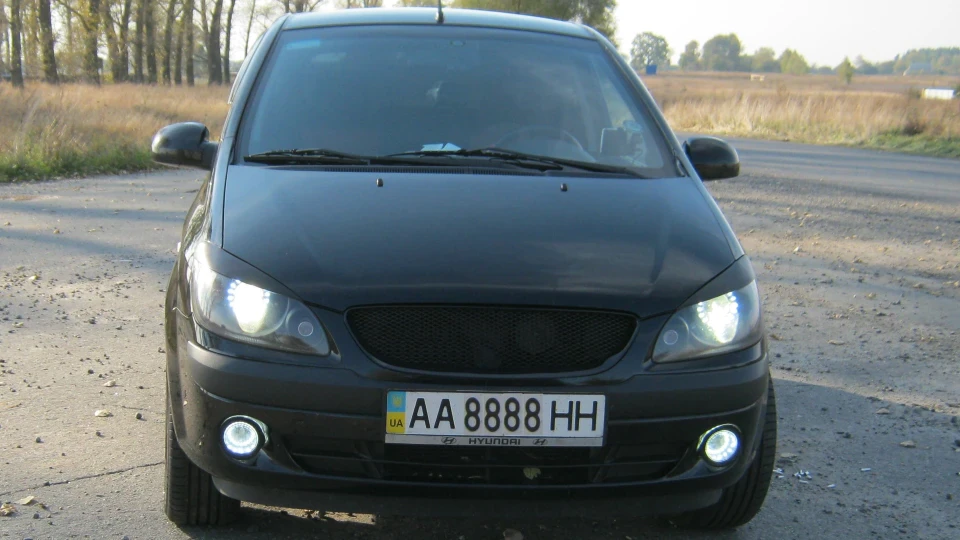 Hyundai Getz 3 meters above the sky 2