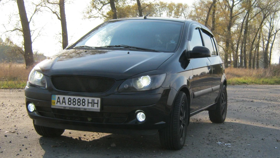 Hyundai Getz 3 meters above the sky 3
