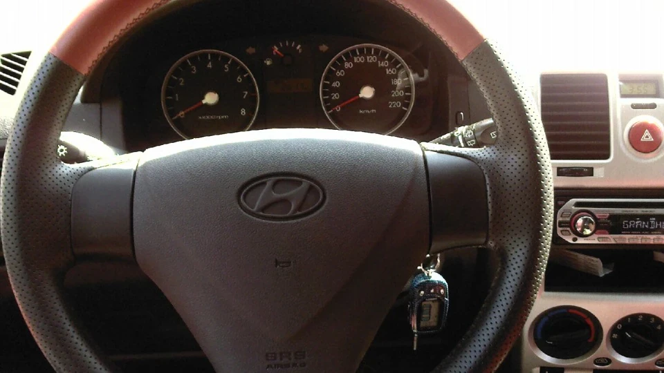 Hyundai Getz чорний 4