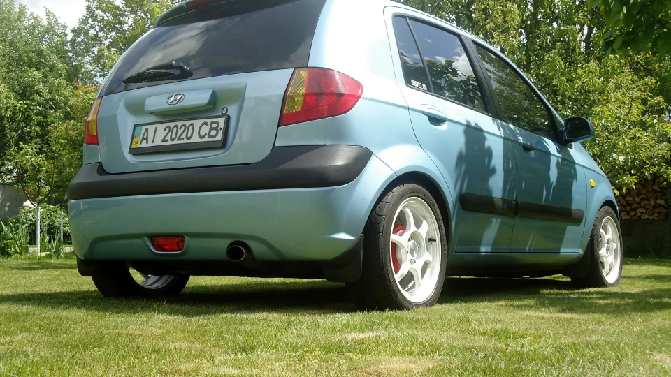 Hyundai Getz Голубой Шершень 2