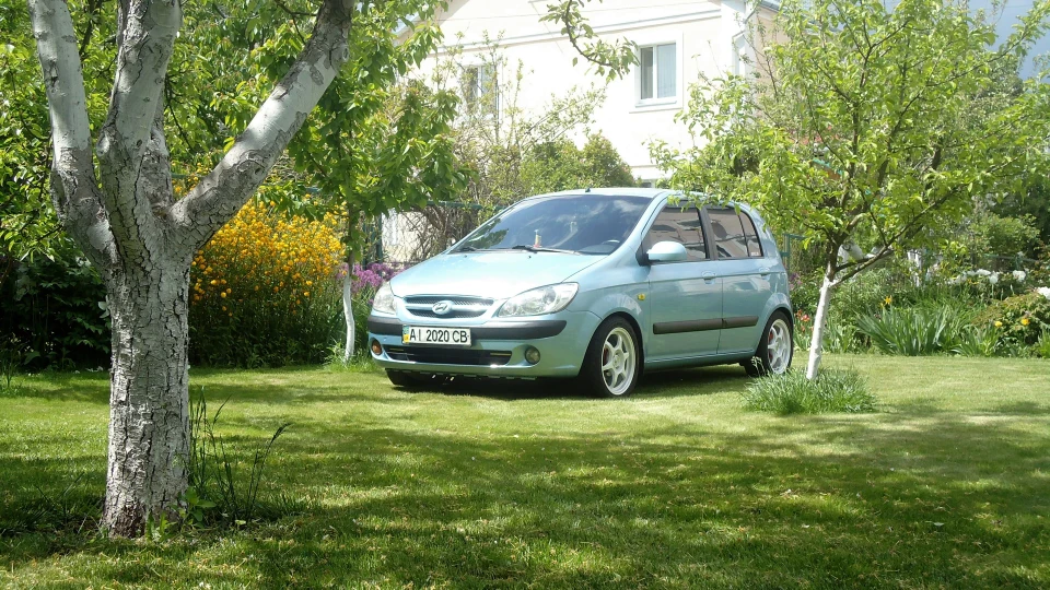 Hyundai Getz Голубой Шершень 3