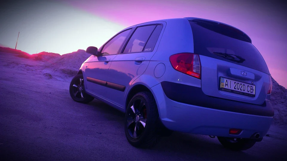 Hyundai Getz Голубой Шершень 4
