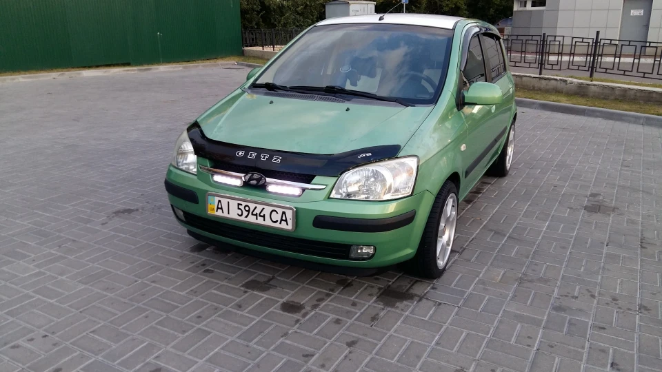 Hyundai Getz Green & White (GAW) 2