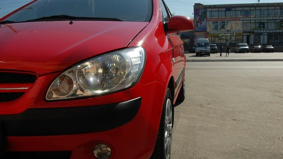 Hyundai Getz hip-hop-red 2