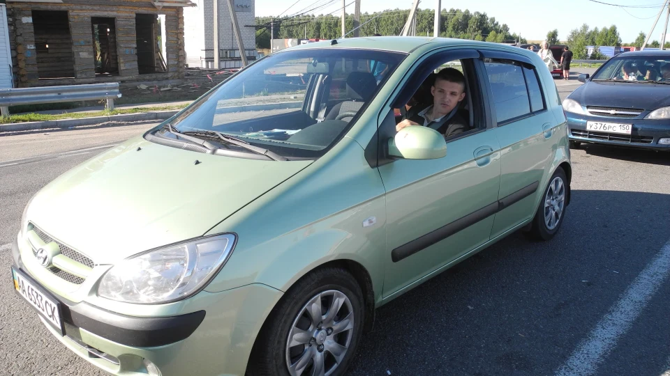 Hyundai Getz салатовий 1.4 AT 2