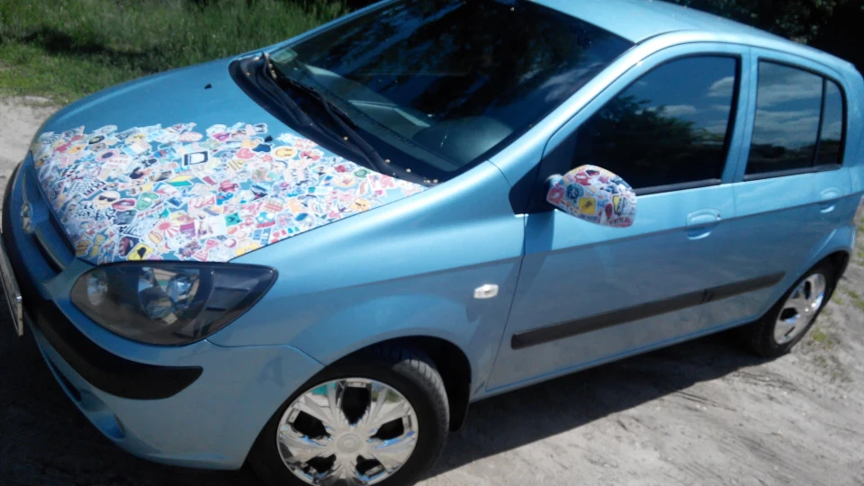 Hyundai Getz Sky Blue 3