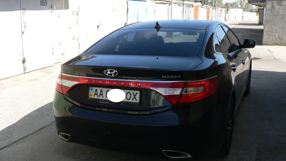 Hyundai Grandeur Газовик.