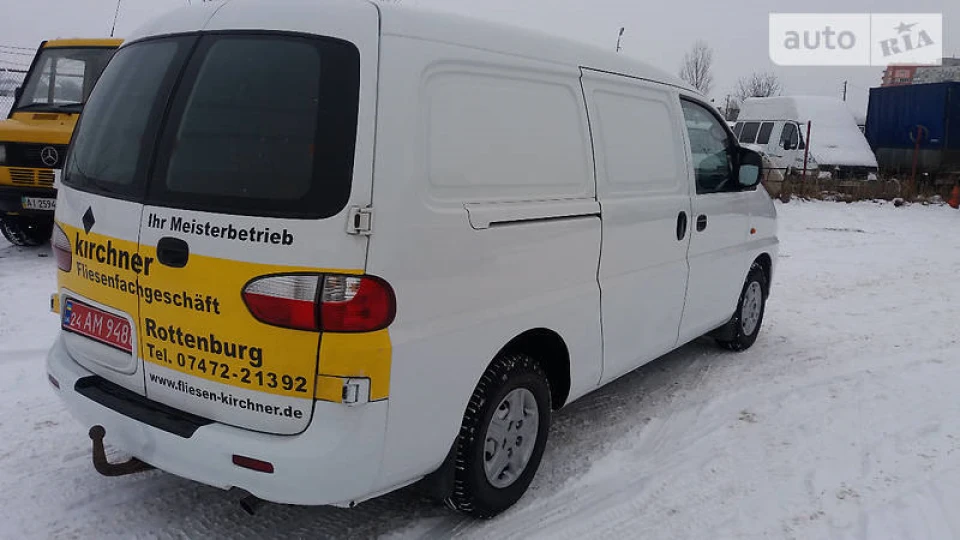 Hyundai H-1 2,5 турбодизель 2