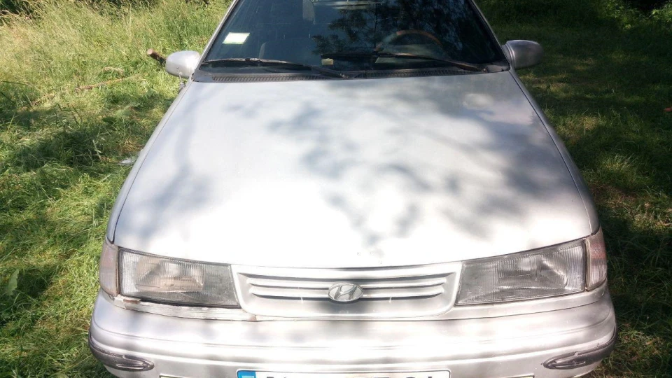 Hyundai Pony Сірий металік 2