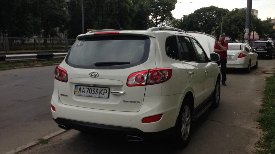 Hyundai Santa Fe Білий 2.4 4