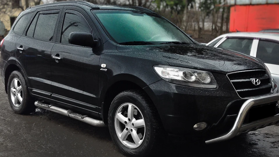 Hyundai Santa Fe Black santa 2