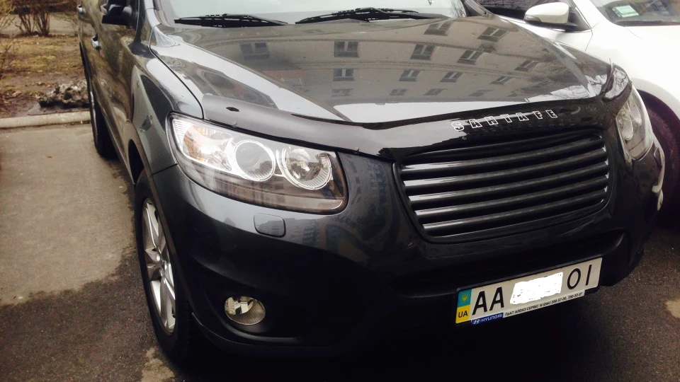 Hyundai Santa Fe dark grey ТОР NAVI. 2
