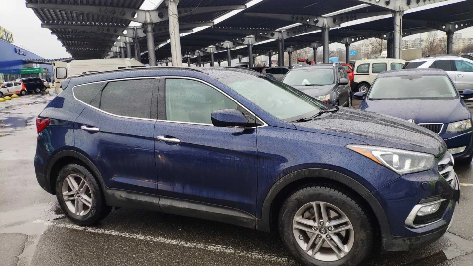 Hyundai Santa Fe Sport Deep Blue