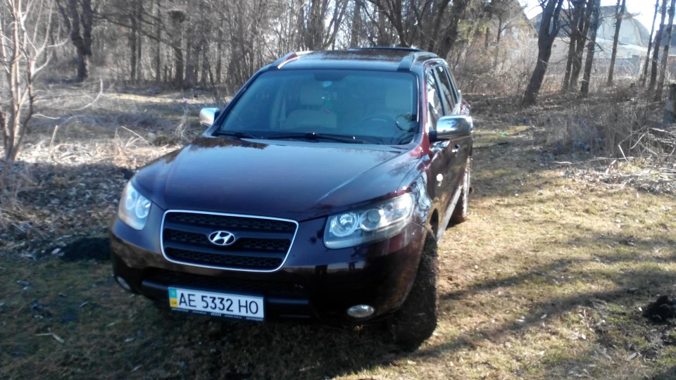 Hyundai Santa Fe Темний гранат 4