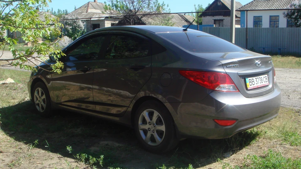 Hyundai Solaris Grey Color 2