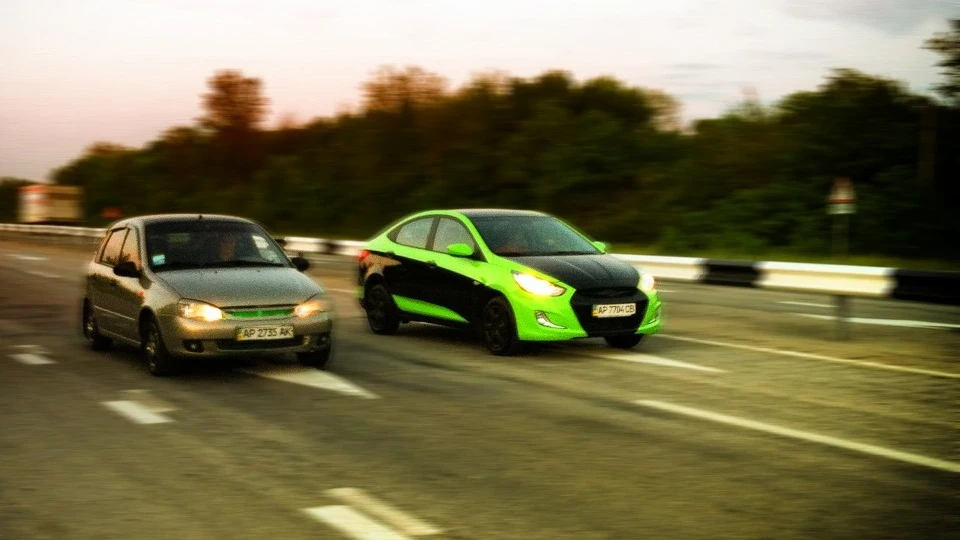 Hyundai Solaris Lime Green 4