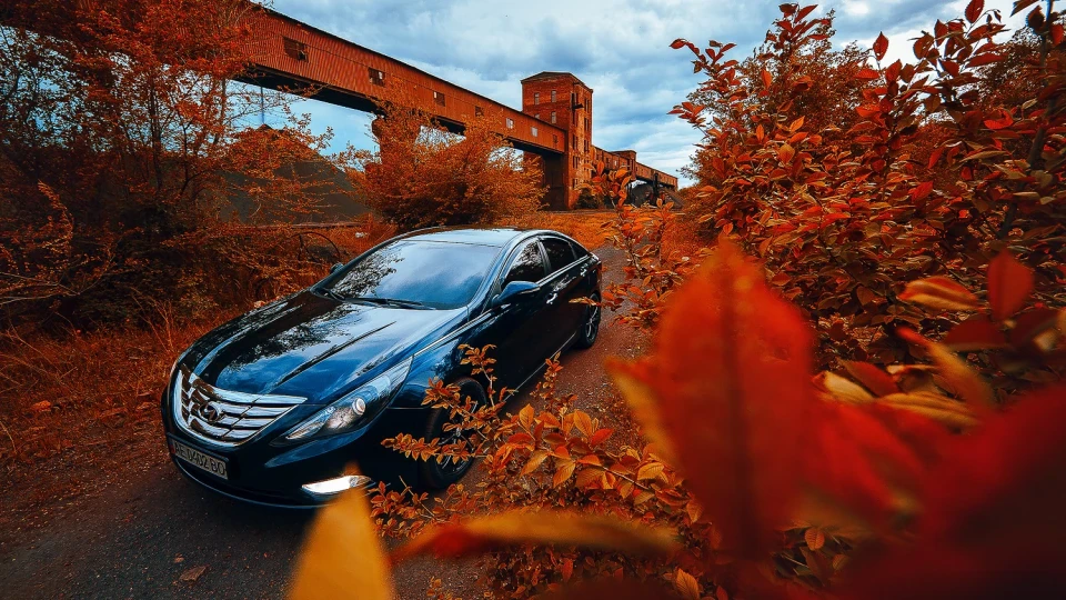 Hyundai Sonata Blue black БестіЯ 2